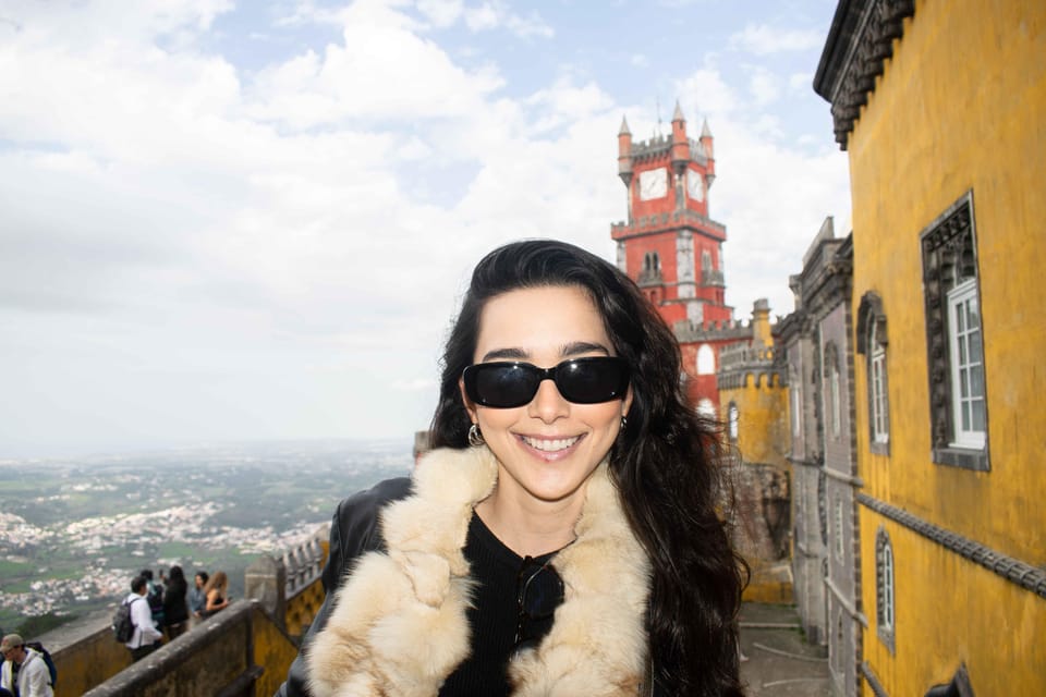 Sintra: Pena Palace, National Palace, and Regaleira Tour - Sintra National Palace: twin chimneys, Gothic-meets-Manueline style