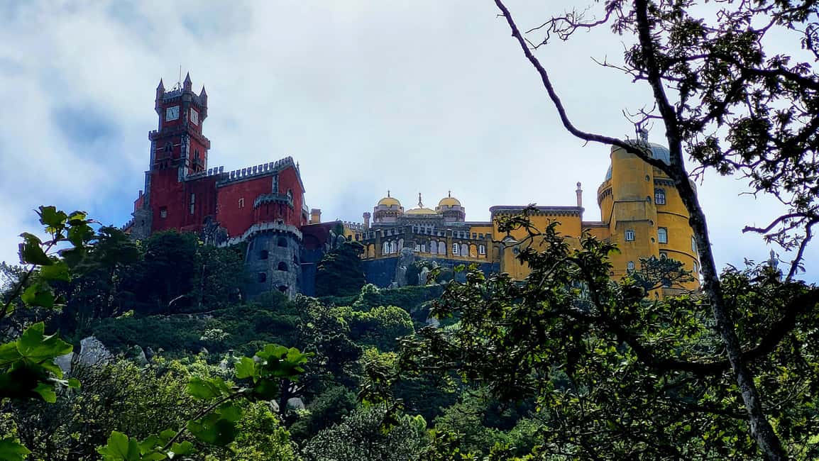 Sintra: Private and Customizable Tour - Pena Palace: misty views, garden time, and the 3€ shuttle option