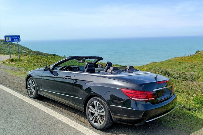 Sintra Private Convertible Wine Tour 2/3 Pax - Guincho Beach and Cabo da Roca for big ocean air