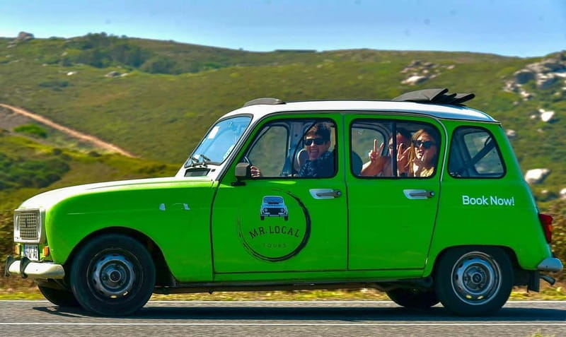 Sintra: Private Half-Day Classic Car or Electric Jeep Tour - The Santorini-of-Portugal-Style Cliff Village and a Local Beach Break