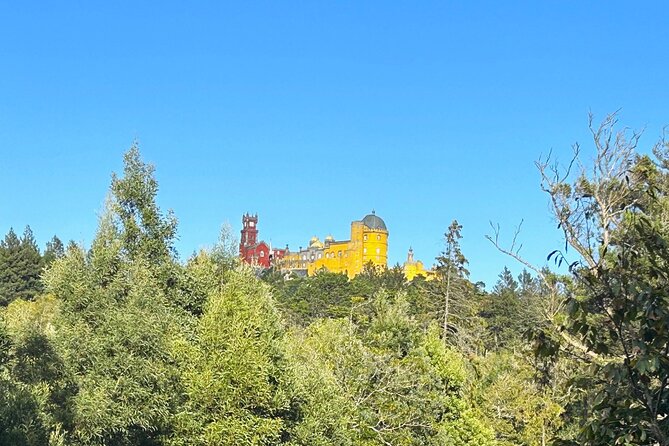 Sintra Village & Beaches Renault 4L Tour (3h) - Stop 5: Pena Palace area and the color contrast that draws your eye