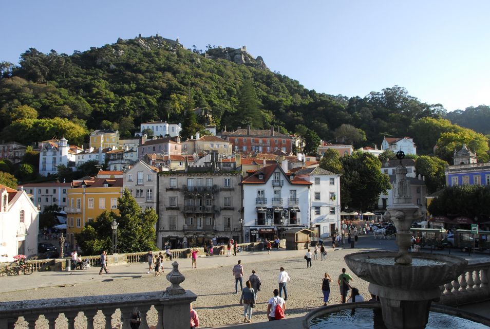 Sintra with a guide: Pena, Regaleira, Roca and Cascais - Pena Palace terraces and grounds: the best payoff for time, not interior lines