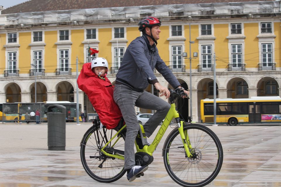 South Lisbon: 3-Hour Christ the King Electric Bike Tour - Santa Justa Elevator and Praça Comércio: ironwork meets grand squares