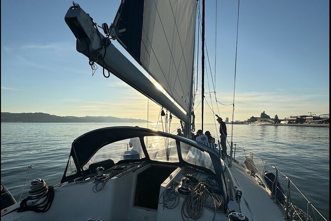 Sunset sailboat tour in Lisbon with green wine - Meeting The Tagus At 6:00 pm: Finding Rua da Cintura do Porto de Lisboa