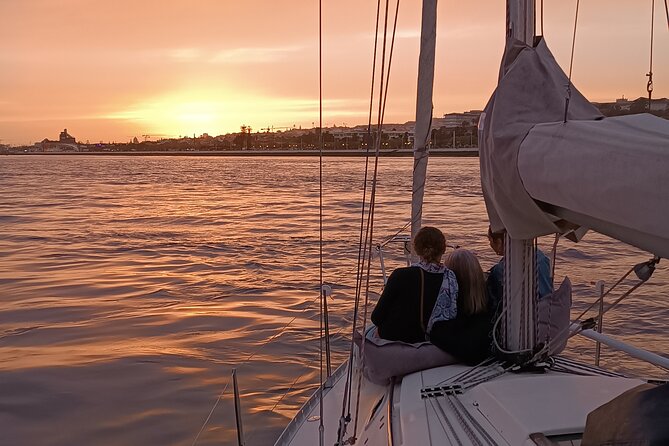 Sunset sailing boat trip in Lisbon with snacks - Key highlights at a glance