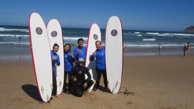 Surf Experience in Cascais, Lisbon - Warm-up, then practice: how your instructor corrects your position