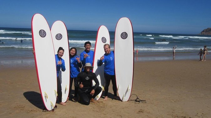 Surf Experience in Cascais, Lisbon - Warm-up, then practice: how your instructor corrects your position