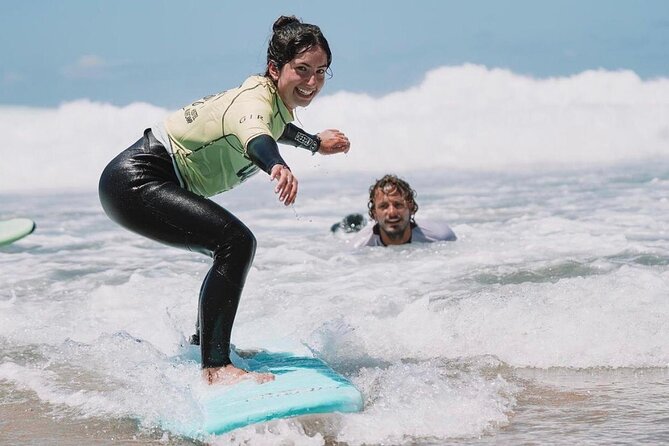 Surf Lesson on the Lisbon Coast - Carcavelos Beach: where your session starts (and why that’s good)