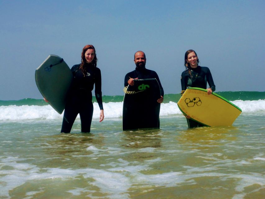 Surfing and Yoga in Lisbon - Surfing lesson reality: equipment, coaching, and video feedback