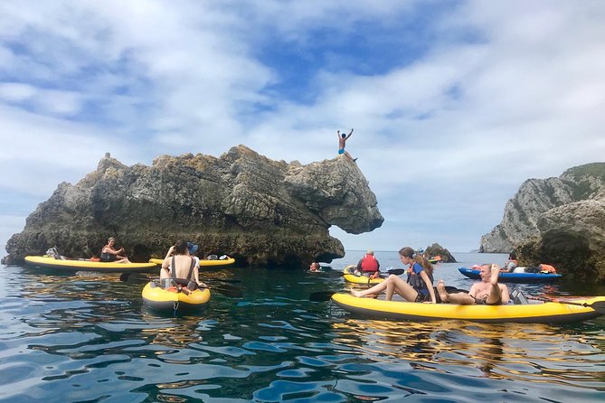 The Lisbon Kayak Day Tour (transport & picnic at beach) - Sea cave and coastal cliffs: the highlight sequence you should plan for