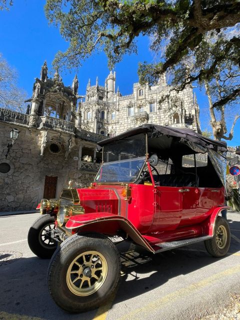 Tour Sintra: Charming tour in a Classic Car - Quinta da Regaleira: Gothic gardens and the mysticism stops
