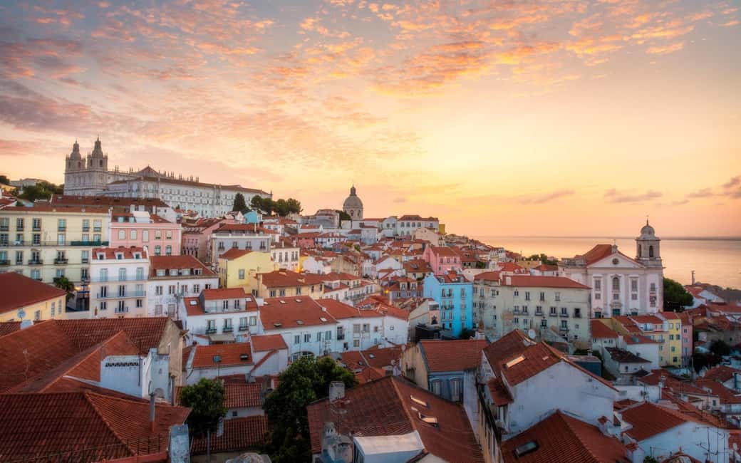 Travel to the Medieval part of Lisbon by Tuk Tuk - Entering Lisbon’s Medieval Core by Electric Tuk Tuk