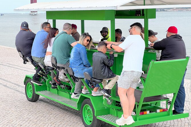 Tropical BeerBike in Tejo River Lisbon - Where you start on the Tejo (and why this stretch is so good)