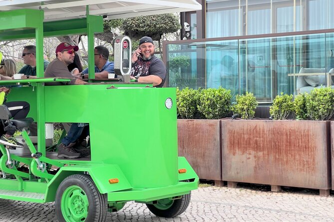 Tropical BeerBike in Tejo River Lisbon - Music, photos, and that midway rest break