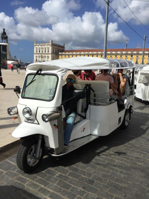 Tuk Tuk Tour historic central Lisbon - Pickup and Drop-Off That Put You Close to the Action