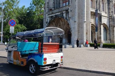 Tuk tuk tour in Belem area - Stop 2: Jerónimos Monastery and Manueline Details You Can Spot Fast