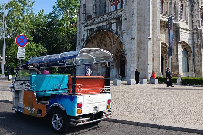 Tuk tuk tour in Belem area - Stop 2: Jerónimos Monastery and Manueline Details You Can Spot Fast